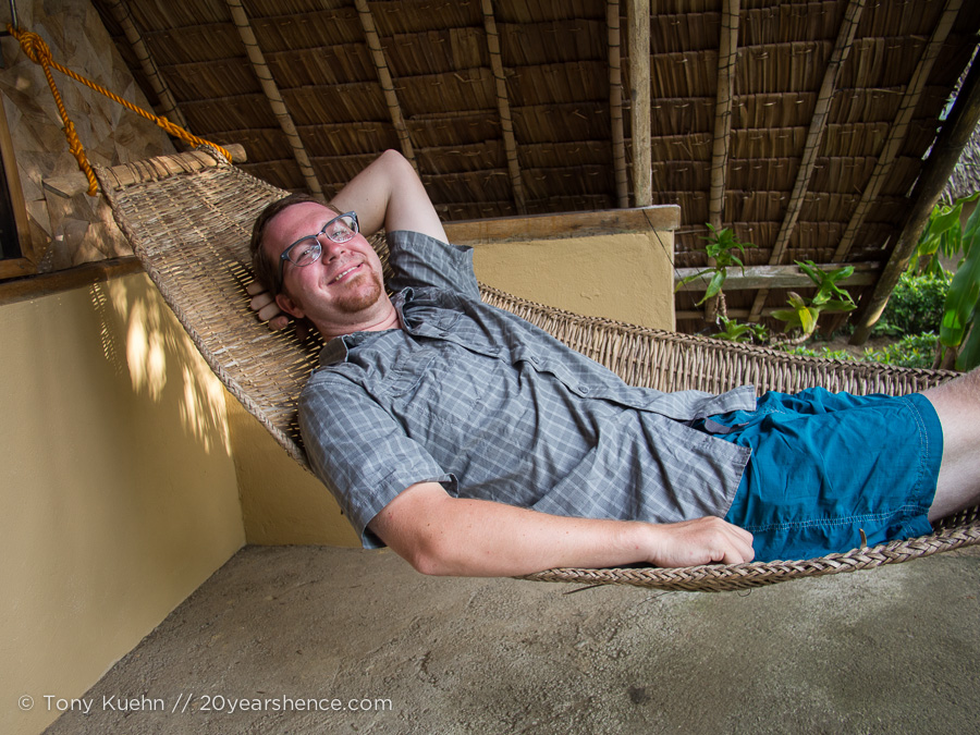There are at least as many hammocks as there are islands, and trust me, three weeks is not enough for all of them!