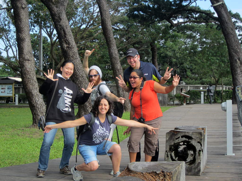The first time we all met back in December 2012 with out great Couchsurfing host in Taiwan