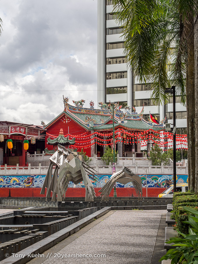 A statue in Kuching, Malaysia