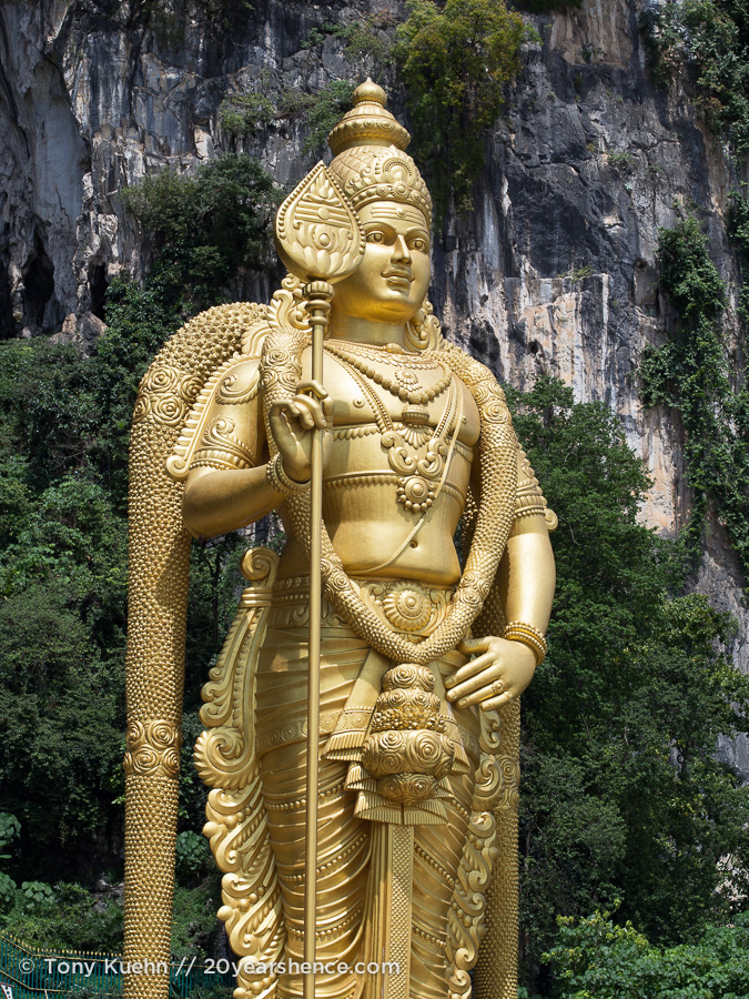 Lord Murugan Statue at the Batu Caves