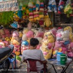 Selling stuffed animals, Ho Chi MInh City