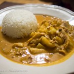 Massaman curry with chicken
