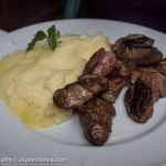 Chicken Livers with Mashed Potatoes in Paris