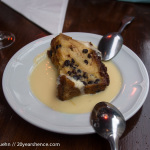 Bread Pudding with Crème Anglaise