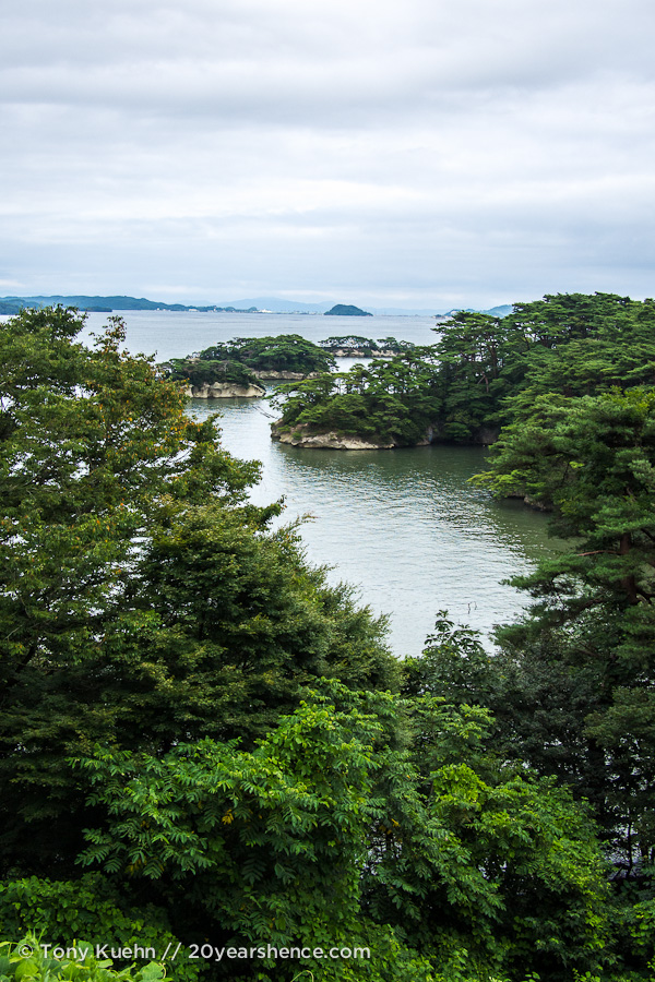 A glimpse of Matsushima's coastline