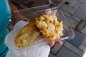 Streetside tempura