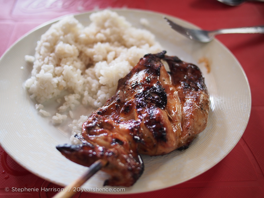 Lechon Manok, a.k.a. Grilled Chicken with unlimited rice
