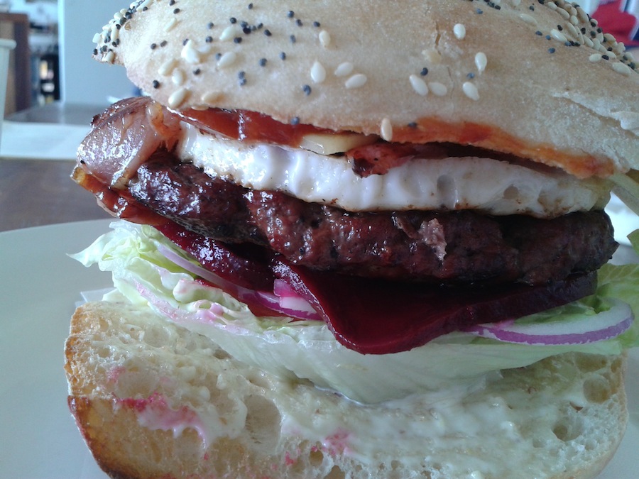 The magnificent Kiwi burger