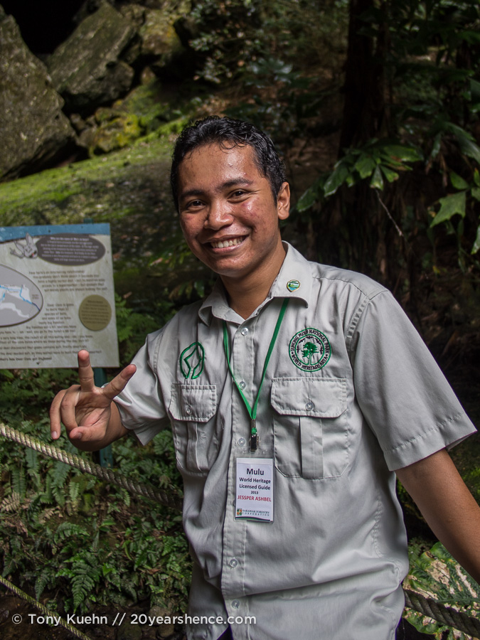 Jesper, a guide in Mulu National Park
