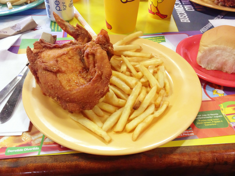 Fried Chicken from Pollo Campero