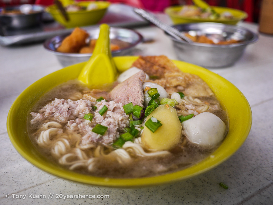 Noodle soup in Penang