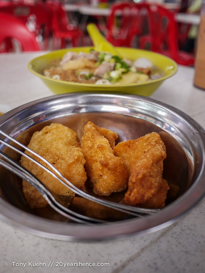 Fried fish in Penang