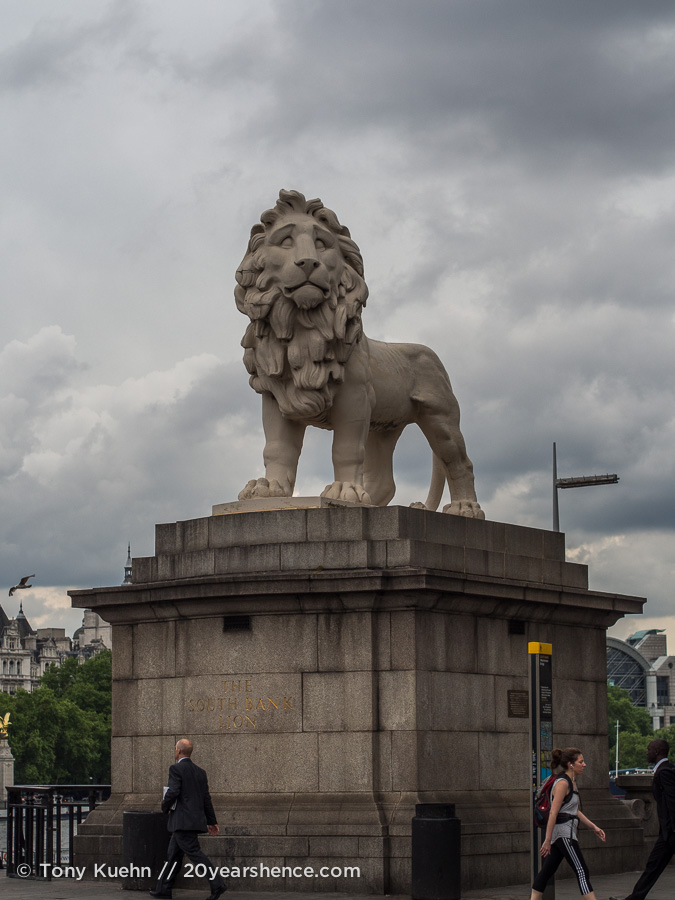 Parliament lion