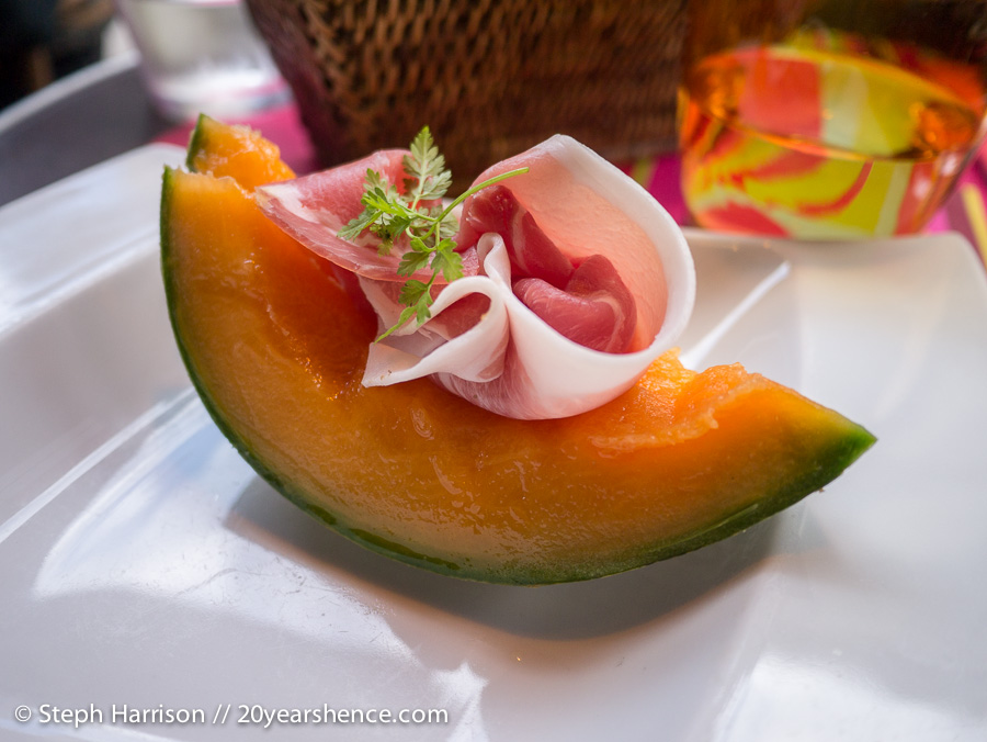 Melon with Prosciutto—Paris