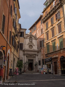 The streets of Rome