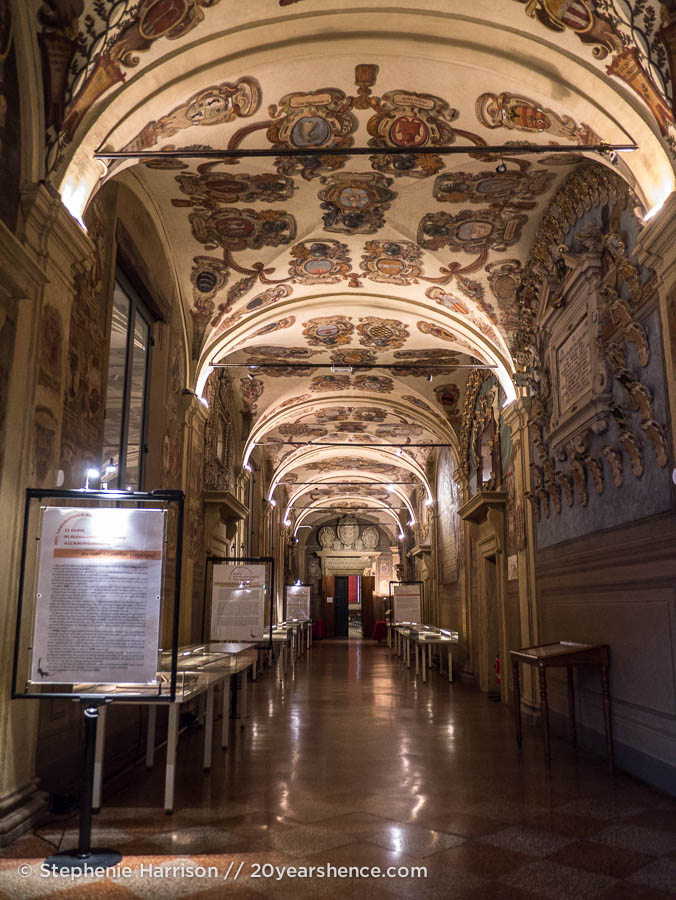 Inside Bologna's university