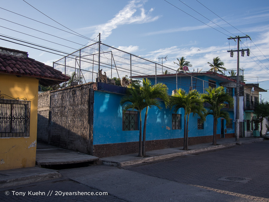 The streets of San Blas