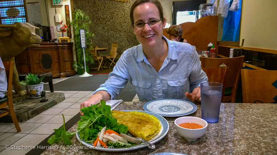 Mary with Banh Xeo